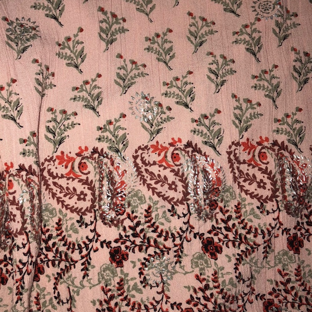 Pink pattern blouse - Picture 3 of 3